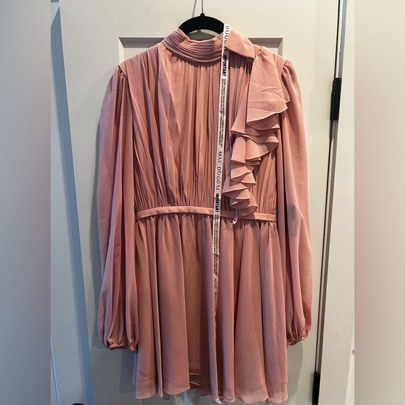 Mac Duggal Pink Ruffle Dress - Picture 8 of 8